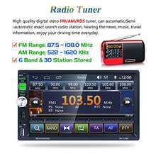 Carica l&#39;immagine nel visualizzatore di Gallery, Honboom Autoradio Bluetooth 2 DIN Car Stereo con 7 Pollici HD Touchscreen...