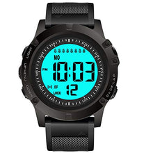Carica l'immagine nel visualizzatore di Gallery, TICCI, orologio da uomo con 8 sveglie vibranti per meditazione, Black Strap - Ilgrandebazar