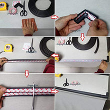Carica l'immagine nel visualizzatore di Gallery, HAPPYKIDS Paraspigoli Bambini 9 METRI TOTALI Kit Parabordi + Bianco Avorio XL