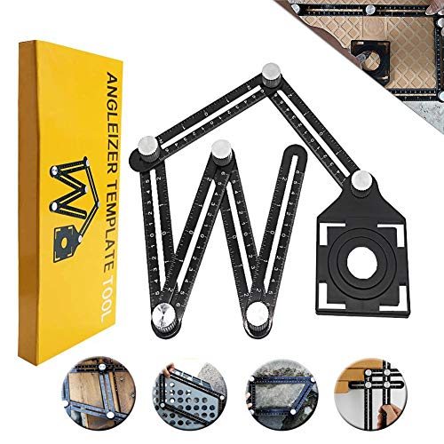 Foratura localizzatore, Angleizer template Tool aluminum alloy Jig foro bit...