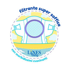 Carica l&#39;immagine nel visualizzatore di Gallery, Lines Baby Small, 4 Pannolini, Taglia 1-2 (2-6 Kg), Confezione Prova S - Ilgrandebazar