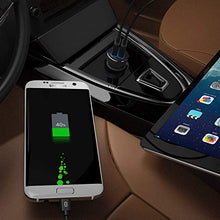 Carica l'immagine nel visualizzatore di Gallery, Beikell Caricabatteria da Auto, Dual Porta USB Caricatore Adattatore 17W Nero