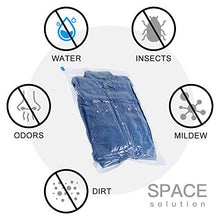 Carica l&#39;immagine nel visualizzatore di Gallery, Space solution Sacchetti Sottovuoto Vestiti, Salvaspazio 6 Pezzi - Ilgrandebazar