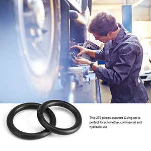 Set di 279 pezzi 18 misure kit assortimento O-ring in gomma,...