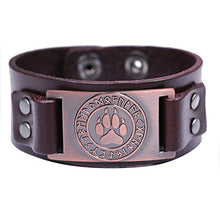 Carica l'immagine nel visualizzatore di Gallery, EUEAVAN Viking Bear Paw artiglio footprint 24 amuleto Antique Copper,brown - Ilgrandebazar