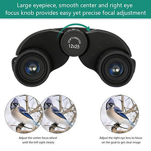 Binocolo compatto, Achort 12x25 Leggero Portabile Telescopio con...