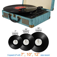 Carica l&#39;immagine nel visualizzatore di Gallery, Giradischi Vinile, 3 Velocità (33 1/3, 45 E 78 Giri) stereo M435-GREEN