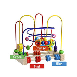 Fajiabao Giocattoli Rotolamento Bead Maze Roller Coaster Giochi di Legno... - Ilgrandebazar