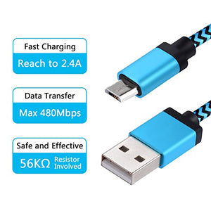 Yosou Cavo Micro USB [3-Pezzi, 1M] Caricatore Android Nylon 3-Pezzi 1M - Ilgrandebazar