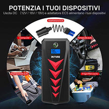 Carica l&#39;immagine nel visualizzatore di Gallery, BuTure Avviatore di Emergenza, 2000A 22000mAh Batterie per Motori...