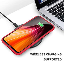 Carica l'immagine nel visualizzatore di Gallery, YATWIN Serie Antiurto, Cover Compatibile per Xiaomi Redmi Note 8, Rosso
