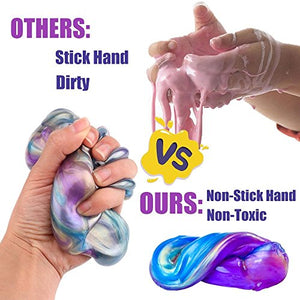 SWZY Galaxy Slime Fluffy Non tossico No Borax Fai da Te Giocattoli... - Ilgrandebazar