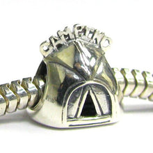 Carica l'immagine nel visualizzatore di Gallery, Queenberry Charm a Forma di Tenda da Campeggio, in Argento Sterling, Stile...
