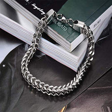 Carica l&#39;immagine nel visualizzatore di Gallery, Keybella Bracciale Braccialetto per Uomo Catena in Acciaio Inox... - Ilgrandebazar