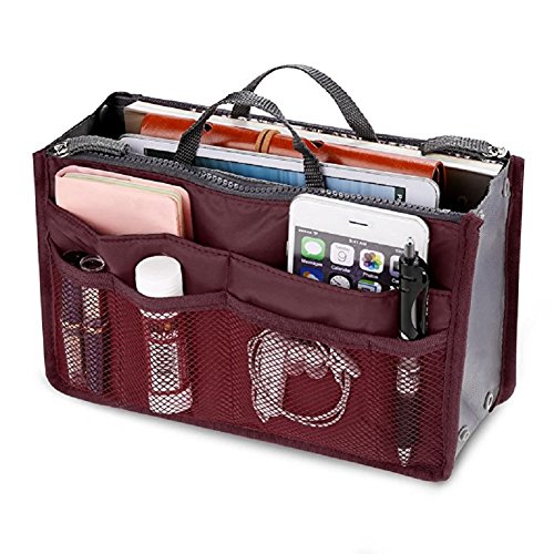 Aulei , Organizer borsa Donna Rosso rosso vivo Vivo