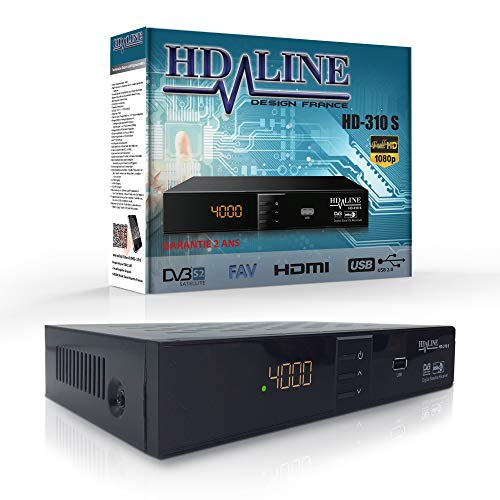 Ricevitore satellitare digitale HD LINE 310 (HDTV, DVB-S/S2, Full 1080P) - Ilgrandebazar