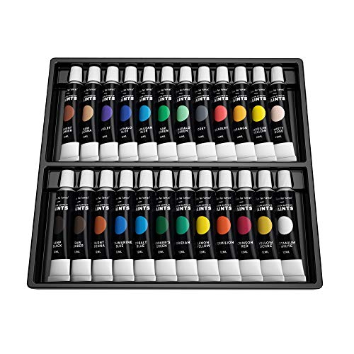 24pc Set di colori acrilici per 24 piece set (24 different colours) - Ilgrandebazar