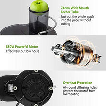 Carica l&#39;immagine nel visualizzatore di Gallery, Aigostar MyFrappe Black 30IMX - Centrifuga ed Estrattore di Succo e verdura.... - Ilgrandebazar