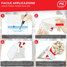 Carica l'immagine nel visualizzatore di Gallery, PIC Trappola ai feromoni Anti tarme dei Vestiti Confezione da 3 Buste con Due trappole, 3x2 Pezzi - Prodotto Anti tarme Vestiti, Adatto Come antitarme dei Vestiti e antitarme per armadi