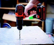 Carica l&#39;immagine nel visualizzatore di Gallery, BLACK+DECKER BDCHD18BOA-QW Trapano/Avvitatore a Percussione con Doppia... - Ilgrandebazar