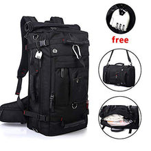 Carica l'immagine nel visualizzatore di Gallery, Pulchram Zaino Trekking 55 Litri Grande capacità Impermeabile Shockproof...
