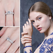 Carica l&#39;immagine nel visualizzatore di Gallery, JewelryPalace 1.2ct Cubic Zirconia Anniversario Solitario Fidanzamento... - Ilgrandebazar