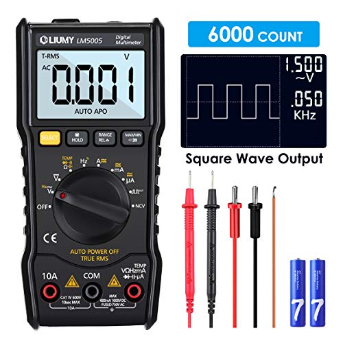 Multimetro digitale，LIUMY LM5005，Advanced Auto Ranging 6000，Test di... - Ilgrandebazar