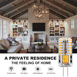 Lampadina LED G4 3.5W, Bianco Caldo 3000K, 10 X 3000k