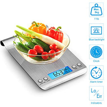 Carica l&#39;immagine nel visualizzatore di Gallery, Bilancia da Cucina, 5Kg/1g Elettronica Digitale Alta bilancia cucina