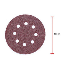 Carica l'immagine nel visualizzatore di Gallery, Dischi Abrasivi, Gyvazla 80 Pezzi Kit di Carta Abrasivi a 8 fori, Diametro...