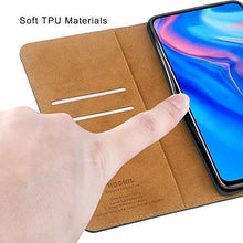 Carica l&#39;immagine nel visualizzatore di Gallery, HOOMIL Cover per Huawei P Smart Z, Flip Case in Pelle PU Premium Nero - Ilgrandebazar