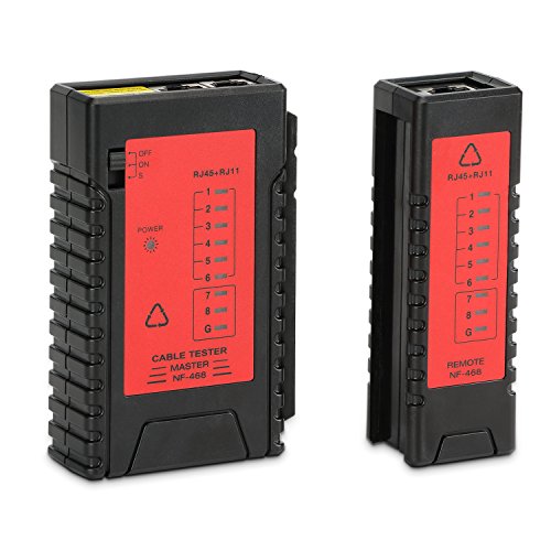 Incutex Tester Rete Linea Cavi RJ45 RJ11 rilevatore Wire... - Ilgrandebazar