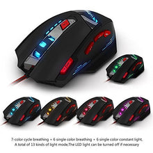Carica l&#39;immagine nel visualizzatore di Gallery, ZELOTES T90 Mouse da Gioco, ad Alta Precisione 9200 DPI Gaming con...