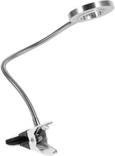 Carica l&#39;immagine nel visualizzatore di Gallery, Lampada da tavolo a LED con clip, Portatile Sopracciglio permanente Manicure Luce fredda USB Strumenti di bellezza per l&#39;uso del letto per il trucco delle unghie