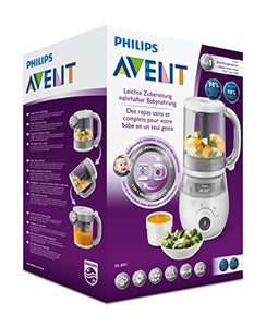 Philips Avent SCF883/01 EasyPappa Plus 4 in 1 Cuocipappa Multifunzione,...