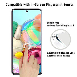 AHABIPERS Pellicola Protettiva per Samsung Galaxy A71 Vetro Temperato, 9H... - Ilgrandebazar
