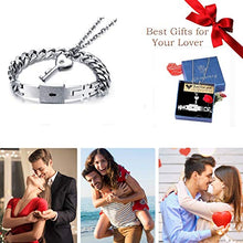 Carica l&#39;immagine nel visualizzatore di Gallery, Gkmamrg Una Coppia Uomo e Donna di Bracciali, Bracciale + Pendente