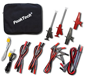 Peaktech P 8200 - Set di Accessori Misurazione per Multimetro Digitale,... - Ilgrandebazar