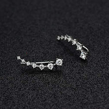 Carica l&#39;immagine nel visualizzatore di Gallery, Orecchini da donna in argento sterling 925 con...