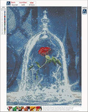 Carica l'immagine nel visualizzatore di Gallery, DCIDBEI DIY Pittura Diamante Kit,Painting by Numbers La Bella e la...