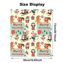 Carica l'immagine nel visualizzatore di Gallery, Foglio Di Imballaggio, Bst4u 20 Fogli Carta Da Imballaggio con Motivo Cappello Natale Ghirlanda Pupazzo di Neve, Nodi 20 Pz, Decorato Nastri Di Fiore Regali Come Regali Di Compleanno Natale Exqui