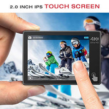 Carica l&#39;immagine nel visualizzatore di Gallery, Campark Action Cam HD 20MP 4K WIFI Camera Touch Screen Macchina...
