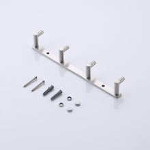 Carica l'immagine nel visualizzatore di Gallery, IMIEE Appendiabiti a Parete con 4 Ganci Portasciugamani Bagno 4 Ganci-22.5cm - Ilgrandebazar