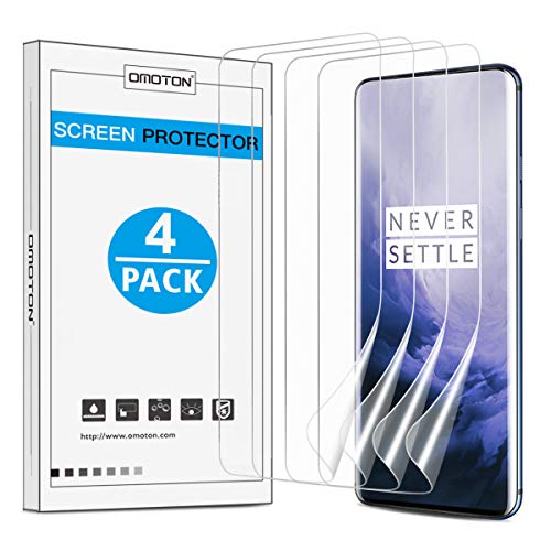 OMOTON [4 Pezzi Pellicola Compatibile con Oneplus 7 PRO/ 7T PRO Pellicola... - Ilgrandebazar