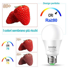 Carica l'immagine nel visualizzatore di Gallery, EXTRASTAR Lampadina Con Sensore, E27 Lampadine LED con Sensore Crepuscolare da Esterno, Auto On/Off, 9W bianco freddo 6500K per Veranda Giardino Porta d'ingresso Corridoio 2 pezzis