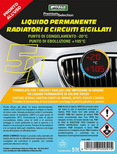 Carica l&#39;immagine nel visualizzatore di Gallery, CORA 0051 Liquido Permanente Radiatori e Circuiti Sigillati-20°C, Rosso