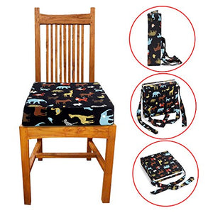 Btsky bambino infantili Kid smontabile rialzo regolabile Black+ Animal - Ilgrandebazar