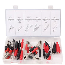 Carica l&#39;immagine nel visualizzatore di Gallery, CCLIFE Set da 28 morsetti a clip a coccodrillo pinze a e... - Ilgrandebazar