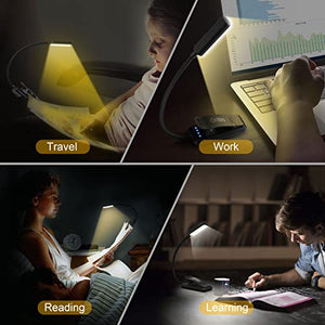 Gritin Lampada Da Lettura, Luce Lettura Ricaricabile USB Con 9 Led 3 Modalita Dimmerabile Senza Livelli Lampada Luce Libro Portatile Con Clip Ideale Per E Reader Studio Letto Viaggi Tablet Gritin Lampada Da Lettura, Luce Lettura Ricaricabile USB Con 9 Led 3 Modalita Dimmerabile Senza Livelli Lampada Luce Libro Portatile Con Clip Ideale Per E Reader Studio Letto Viaggi Tablet