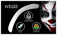 Carica l'immagine nel visualizzatore di Gallery, Trucco Acqua Premium con Spugna per Feste per Bambini Feste a Tema Carnevale di Halloween Zombie vampiri Clown Bianca